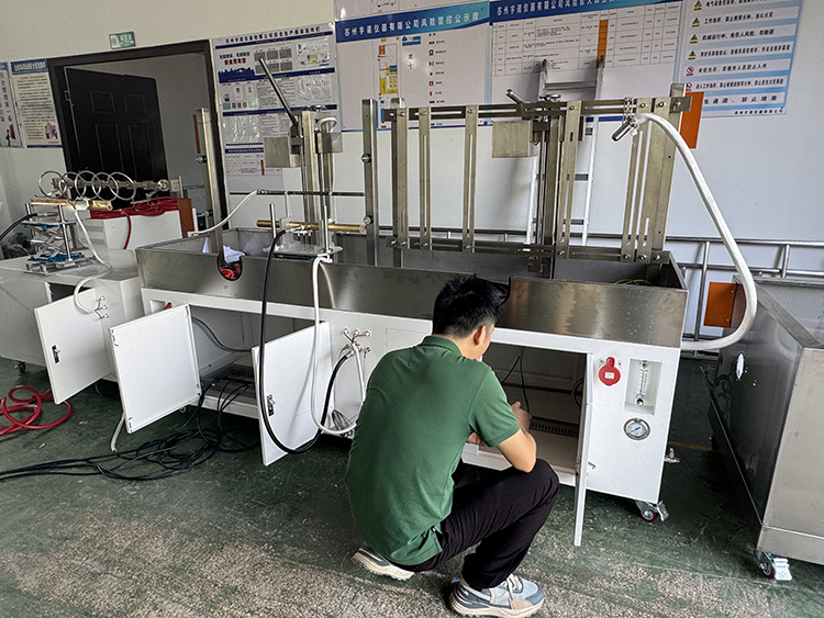 GD-IIC60332-3Y dan GD-BS6387 Peralatan Pengujian Kebakaran Kabel Siap untuk pengiriman