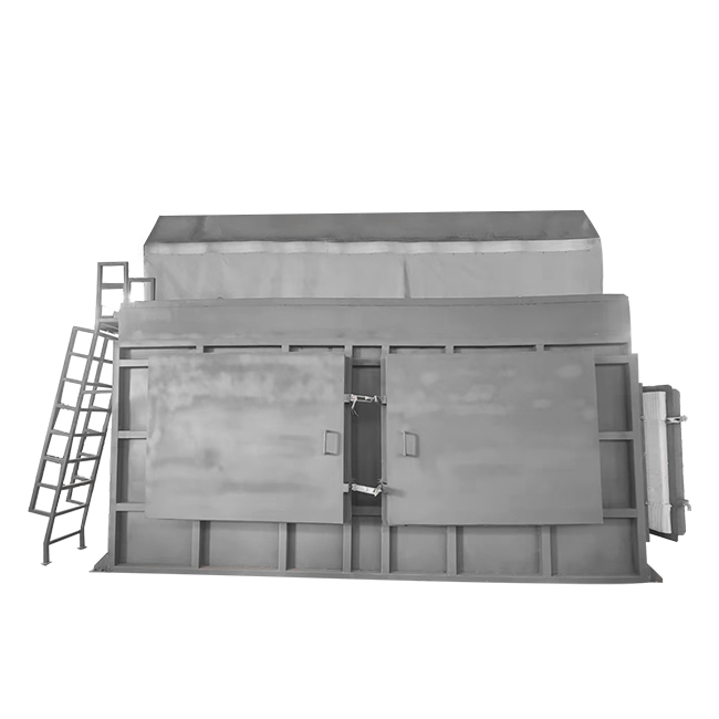 ISO 834-1 Horisontal Fire Resistance Test Furnace untuk Komponen Bangunan dan Bahan Konstruksi