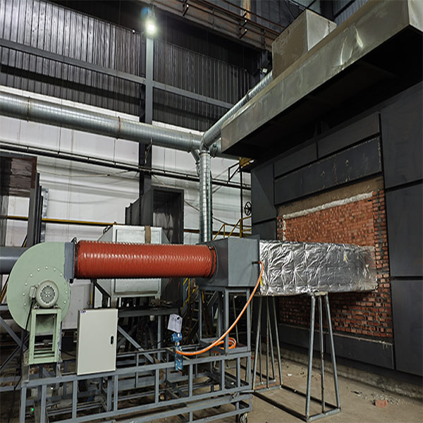 EN 1363-1 Efisien Vertical Fire Resistance Test Furnace Tungku Terpadu 