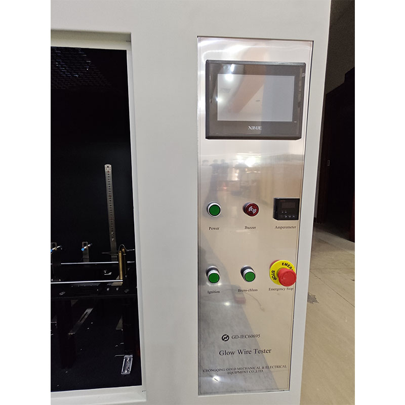 IEC 60695-2-10 UL 746A GLOW WIRE FLAMMIBILITY Tester untuk Elektronik