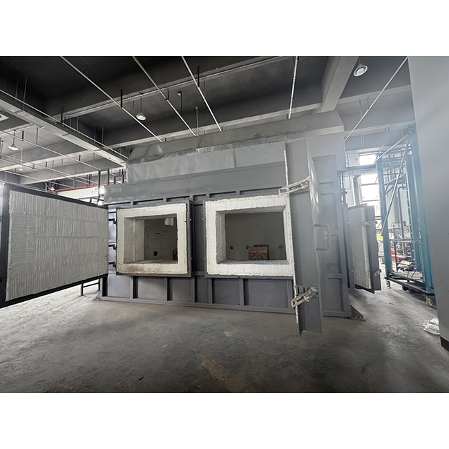 ISO 834-1 Horisontal Fire Resistance Test Furnace untuk Komponen Bangunan dan Bahan Konstruksi