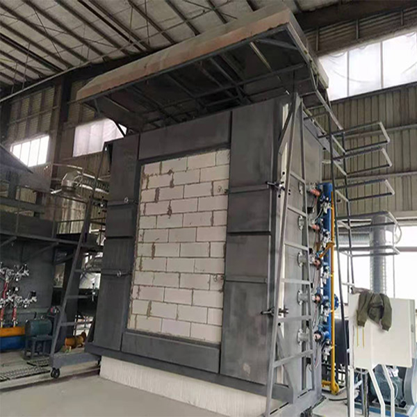 EN 1363-1 Efisien Vertical Fire Resistance Test Furnace Tungku Terpadu 
