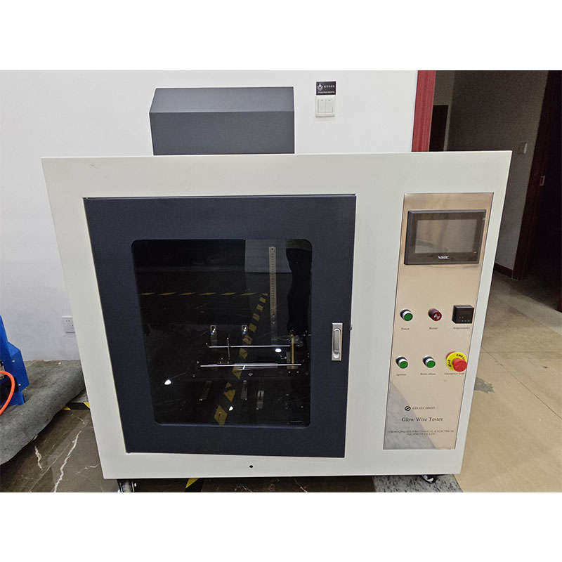 IEC 60695-2-10 UL 746A GLOW WIRE FLAMMIBILITY Tester untuk Elektronik